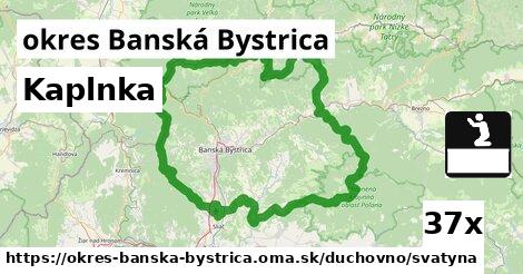 Kaplnka, okres Banská Bystrica