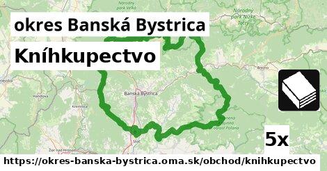 Kníhkupectvo, okres Banská Bystrica