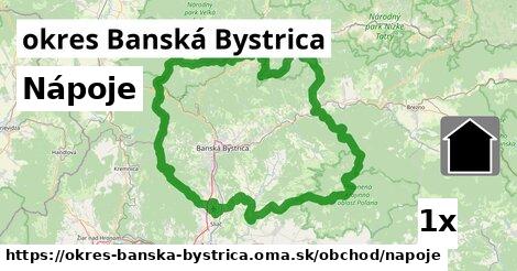 Nápoje, okres Banská Bystrica