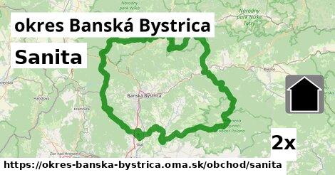 sanita v okres Banská Bystrica