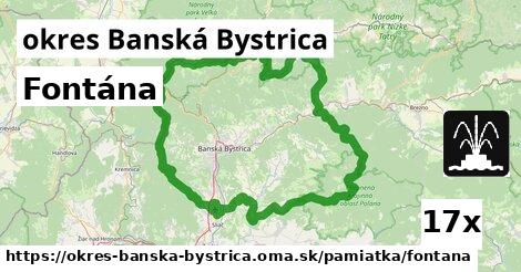 Fontána, okres Banská Bystrica