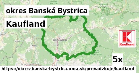 Kaufland, okres Banská Bystrica