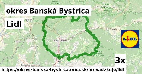 Lidl, okres Banská Bystrica