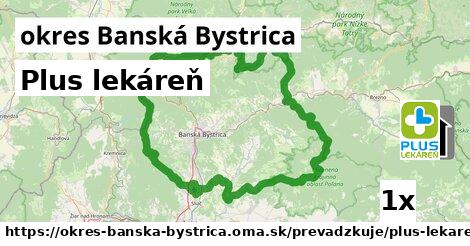 Plus lekáreň, okres Banská Bystrica