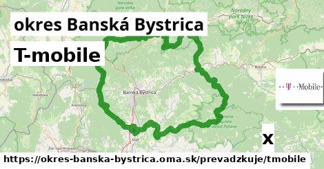 T-mobile, okres Banská Bystrica
