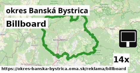 billboard v okres Banská Bystrica