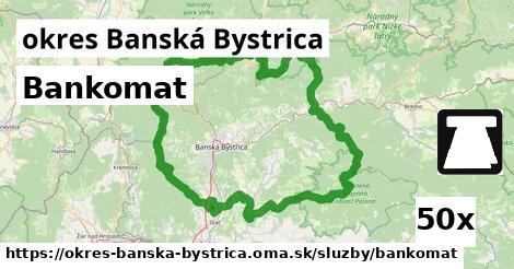 Bankomat, okres Banská Bystrica