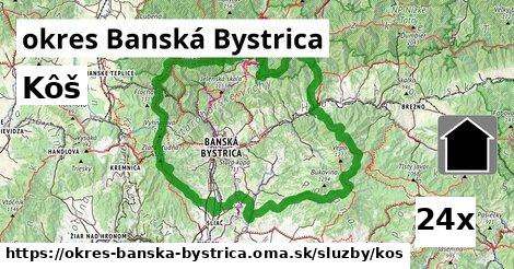 Kôš, okres Banská Bystrica