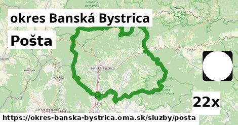 Pošta, okres Banská Bystrica