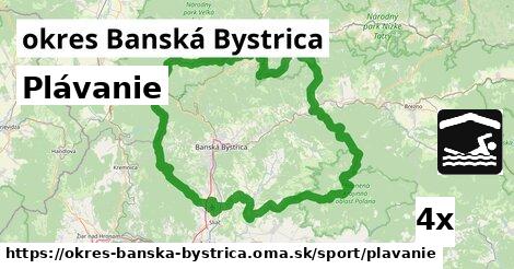 plávanie v okres Banská Bystrica