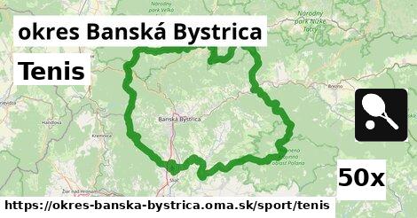 Tenis, okres Banská Bystrica