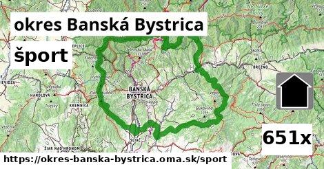 šport v okres Banská Bystrica