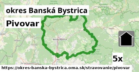 Pivovar, okres Banská Bystrica