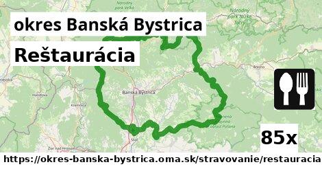 reštaurácia v okres Banská Bystrica