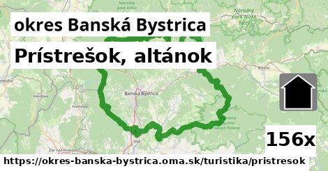 Prístrešok, altánok, okres Banská Bystrica