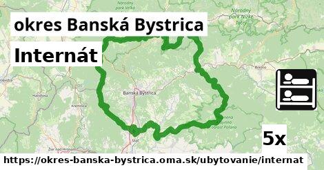 Internát, okres Banská Bystrica