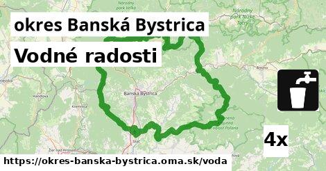 vodné radosti v okres Banská Bystrica