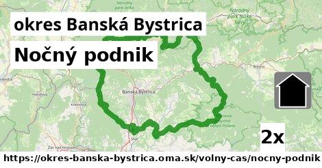 nočný podnik v okres Banská Bystrica