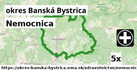 Nemocnica, okres Banská Bystrica