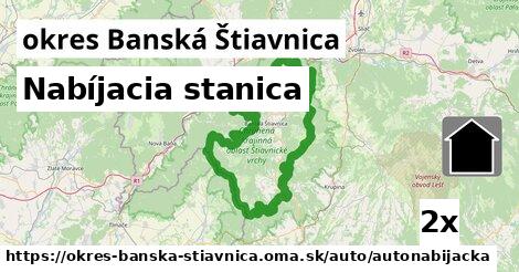 Nabíjacia stanica, okres Banská Štiavnica