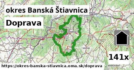 doprava v okres Banská Štiavnica