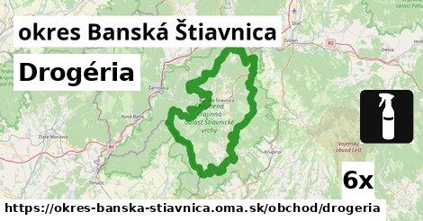 Drogéria, okres Banská Štiavnica