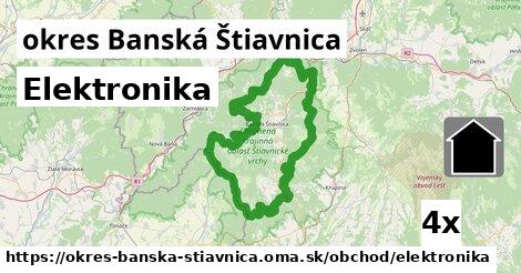 Elektronika, okres Banská Štiavnica