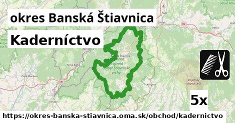 Kaderníctvo, okres Banská Štiavnica