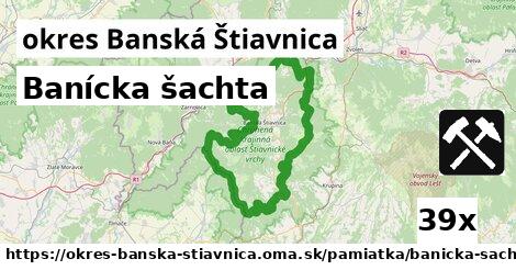 Banícka šachta, okres Banská Štiavnica