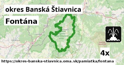 Fontána, okres Banská Štiavnica