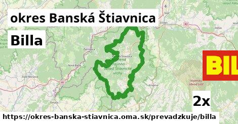 Billa, okres Banská Štiavnica