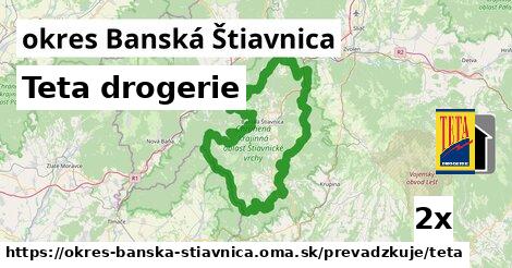 Teta drogerie, okres Banská Štiavnica