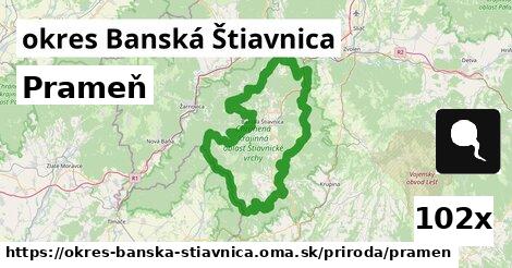 Prameň, okres Banská Štiavnica