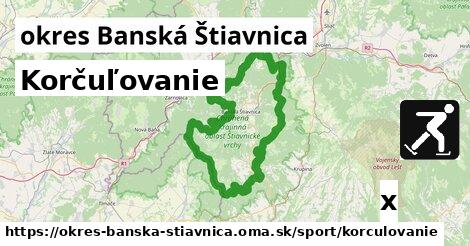 Korčuľovanie, okres Banská Štiavnica