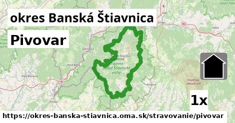 Pivovar, okres Banská Štiavnica