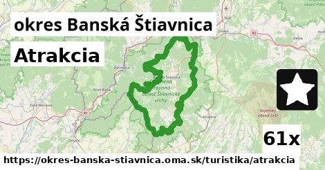 Atrakcia, okres Banská Štiavnica