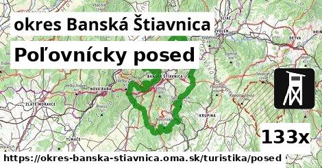 Poľovnícky posed, okres Banská Štiavnica