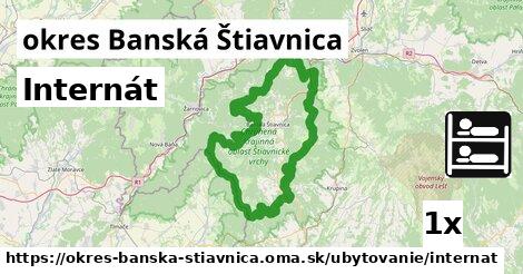Internát, okres Banská Štiavnica