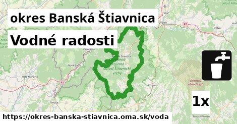 vodné radosti v okres Banská Štiavnica