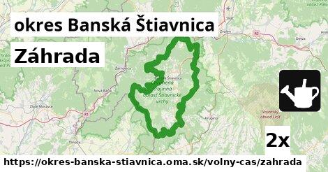 Záhrada, okres Banská Štiavnica