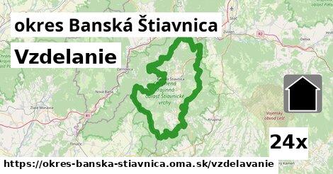 vzdelanie v okres Banská Štiavnica