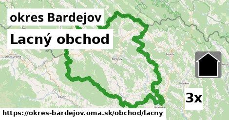 Lacný obchod, okres Bardejov