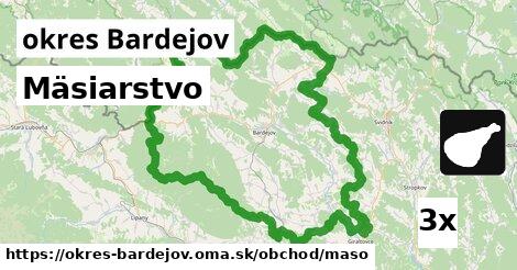 Mäsiarstvo, okres Bardejov