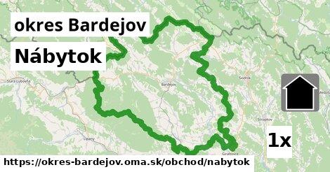 Nábytok, okres Bardejov