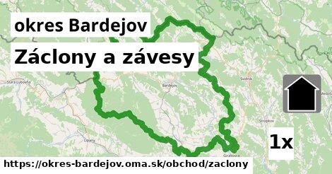 Záclony a závesy, okres Bardejov