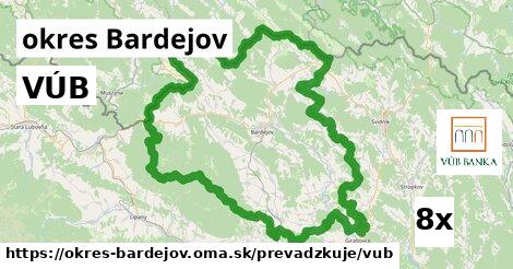 VÚB, okres Bardejov