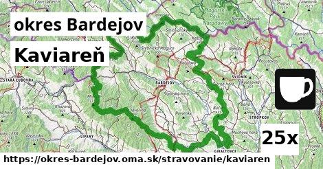 Kaviareň, okres Bardejov