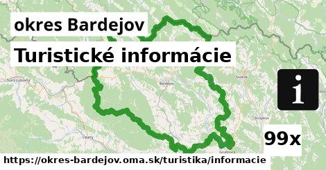 Turistické informácie, okres Bardejov