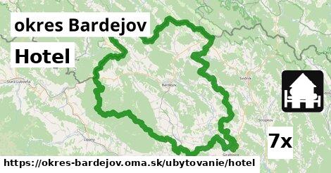 Hotel, okres Bardejov