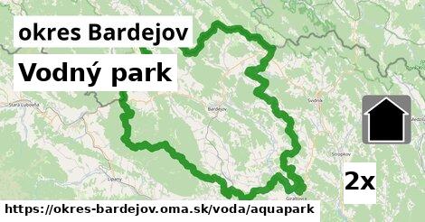 Vodný park, okres Bardejov